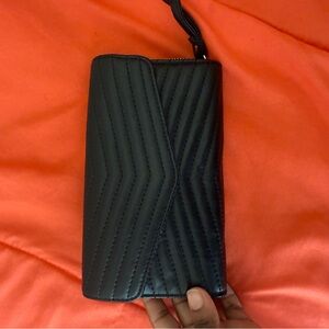Black Quilted Wallet